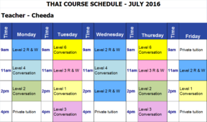 Thai july